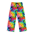 Women's Colorful Abstract Pajama Pants | Vibrant Loungewear