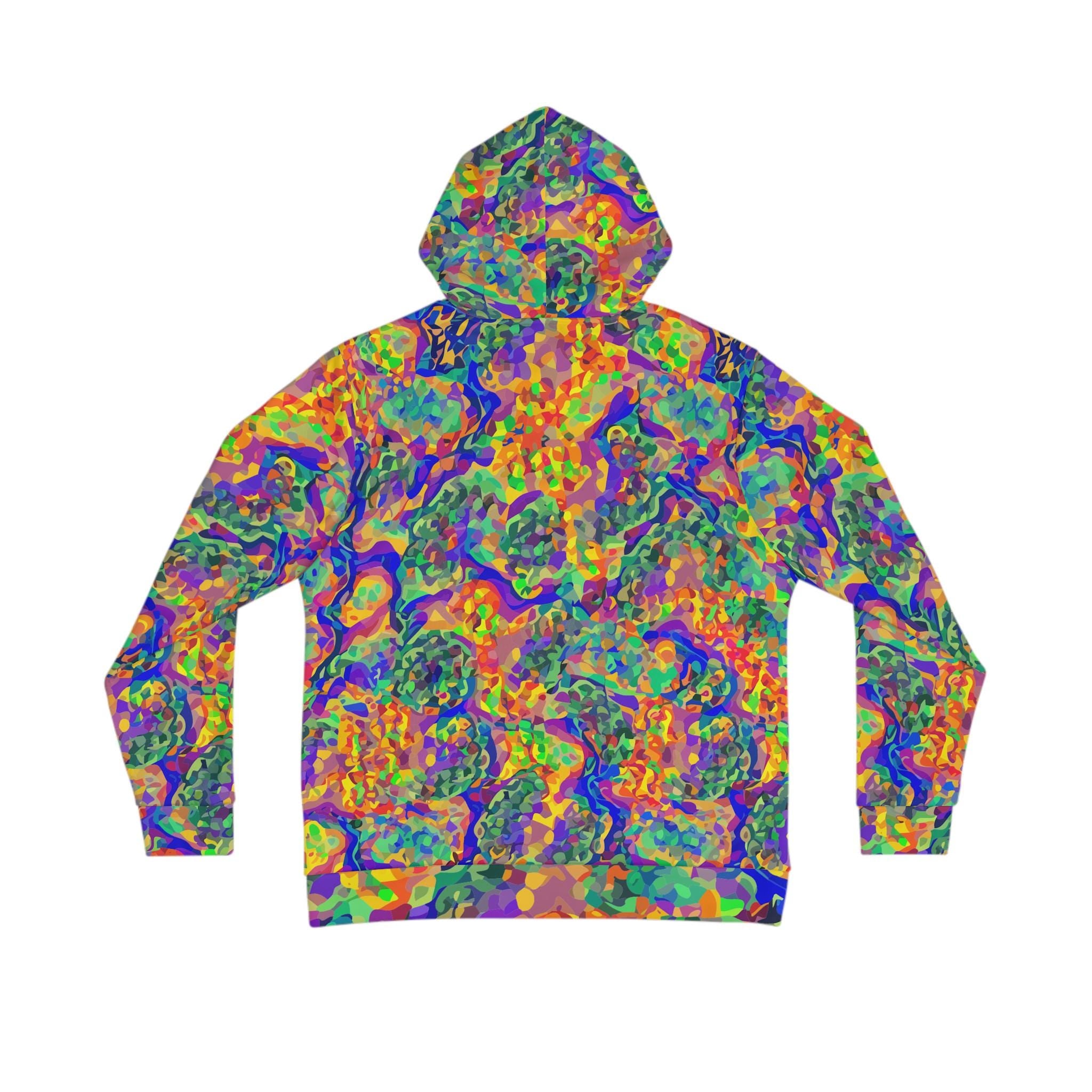 Chameleon Shiny Vibrant Colors Hoodie | All-Over Print