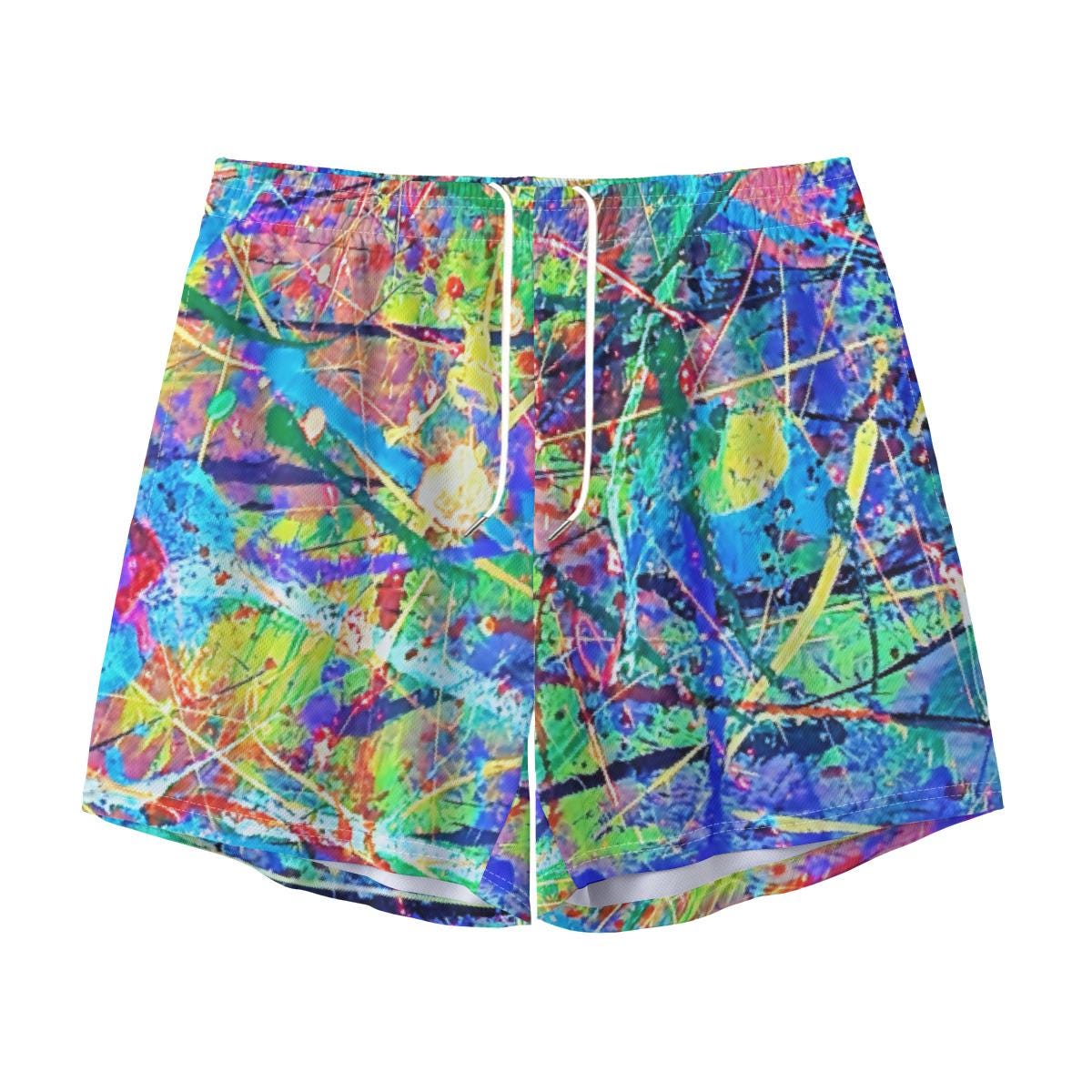 All-Over Print Men's Pocket Customizable Shorts