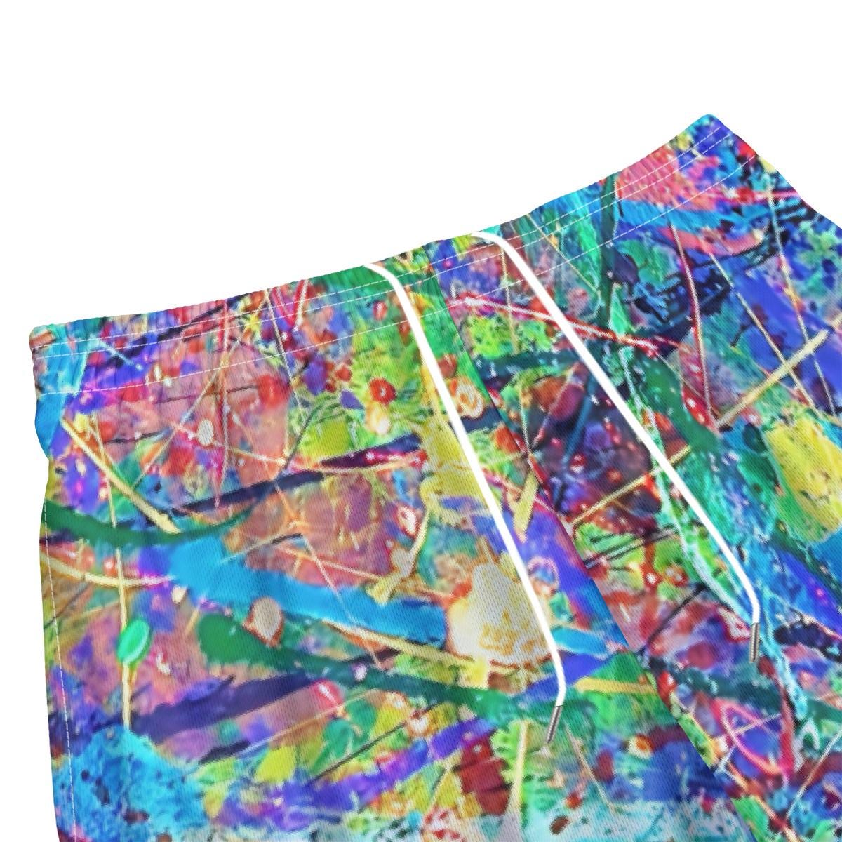 All-Over Print Men's Pocket Customizable Shorts