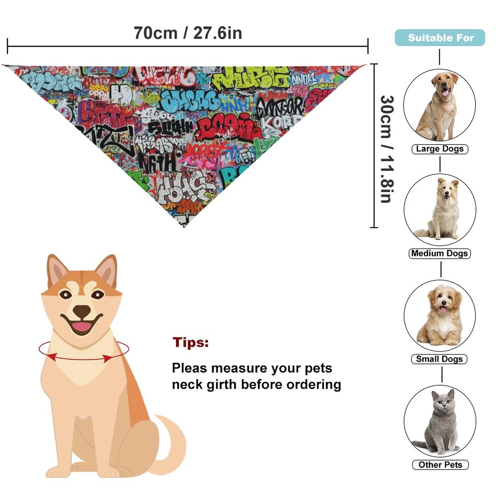 Customised Dog Bandana