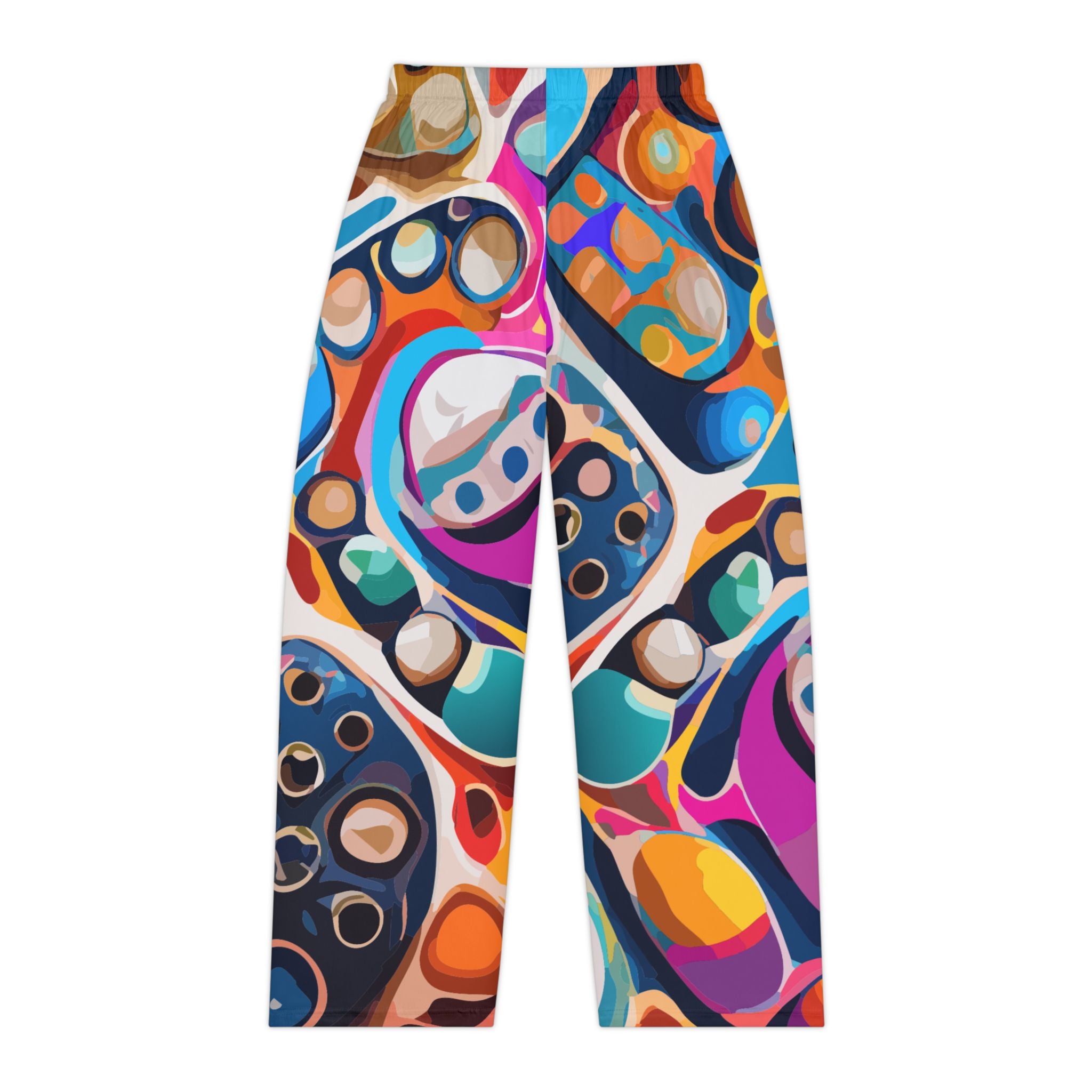 The "Chromatic Dreams" Pajama Pants - Abstract Maximalist Art | Lightweight & Soft-Brushed | Assembled in the USA | Dyles Mavis Original