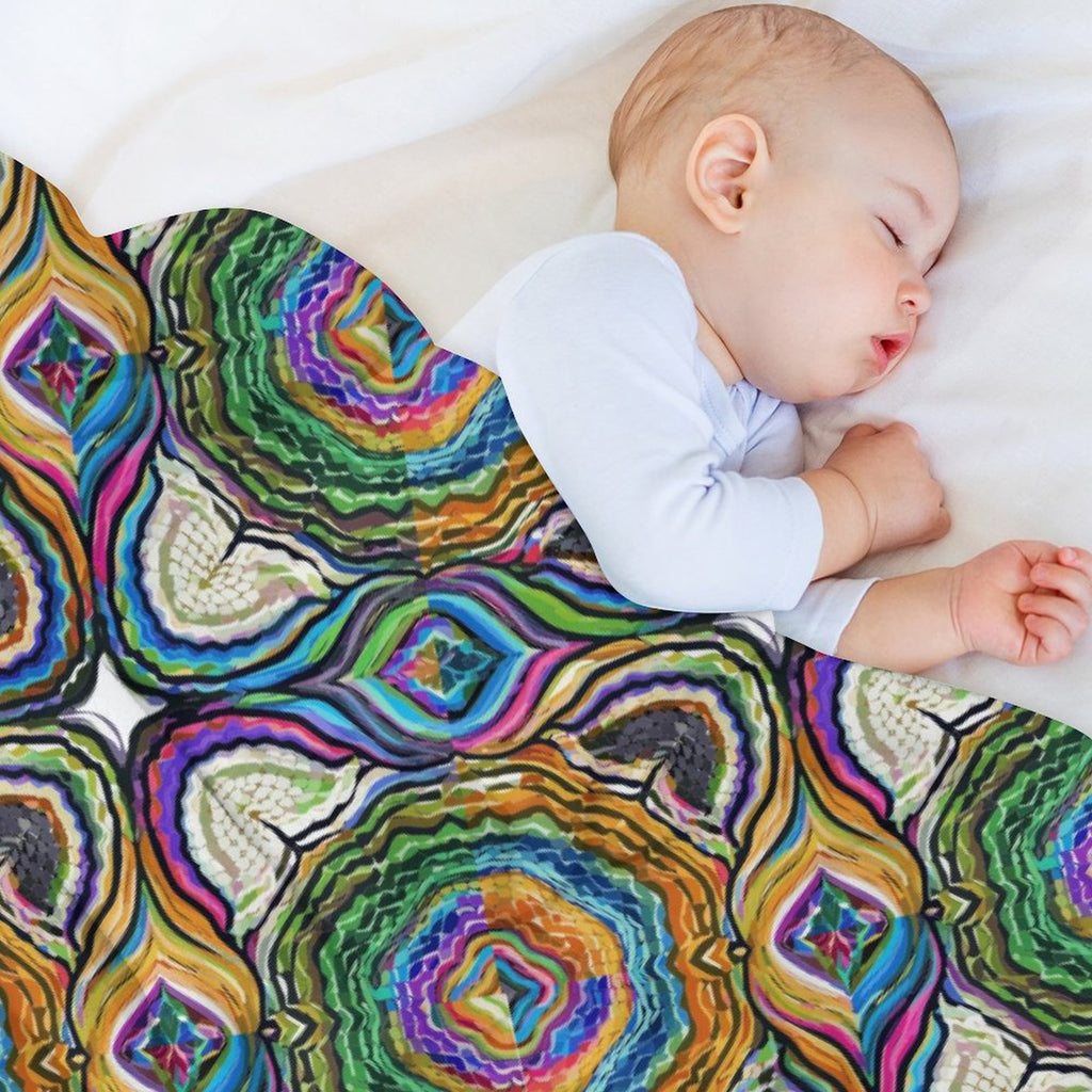 280gsm Flannel Throw Blanket for Bedroom-30"×40"