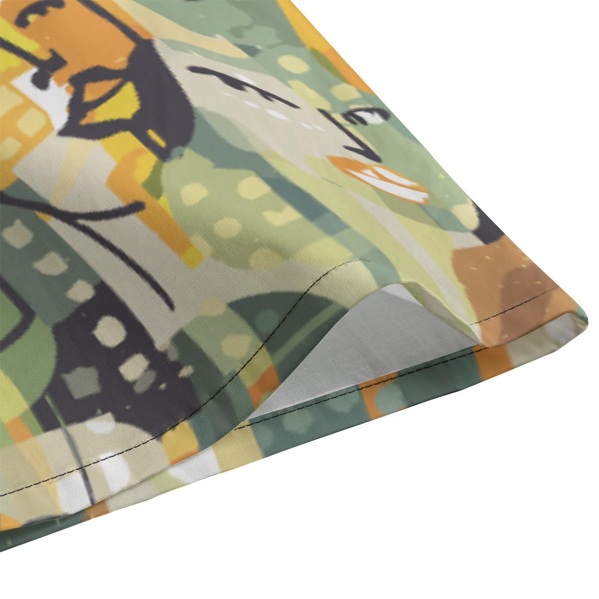 Abstract Faces All-Over Streetwear Shirt