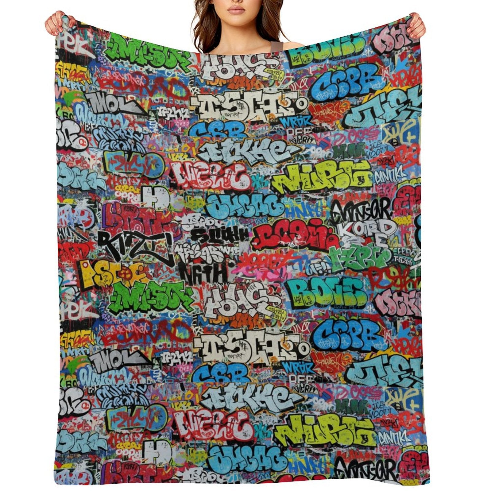 280gsm Flannel Throw Blanket for Bedroom-30"×40"