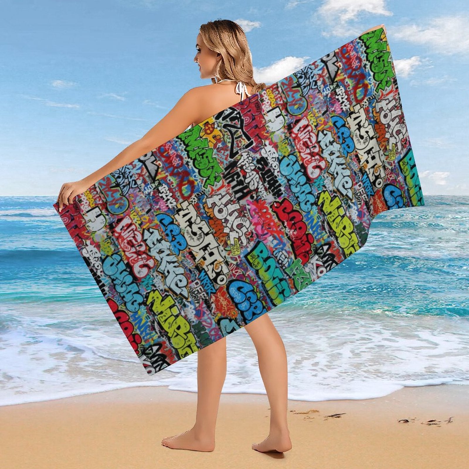 Beach Towel-61.4"x30.3"/156x77cm