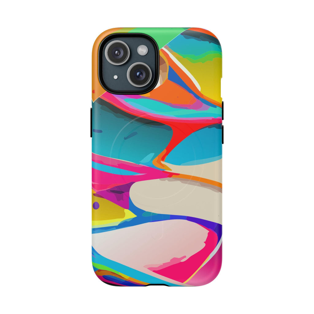 Abstract Color Splash Phone Case | Tough Magnetic Case