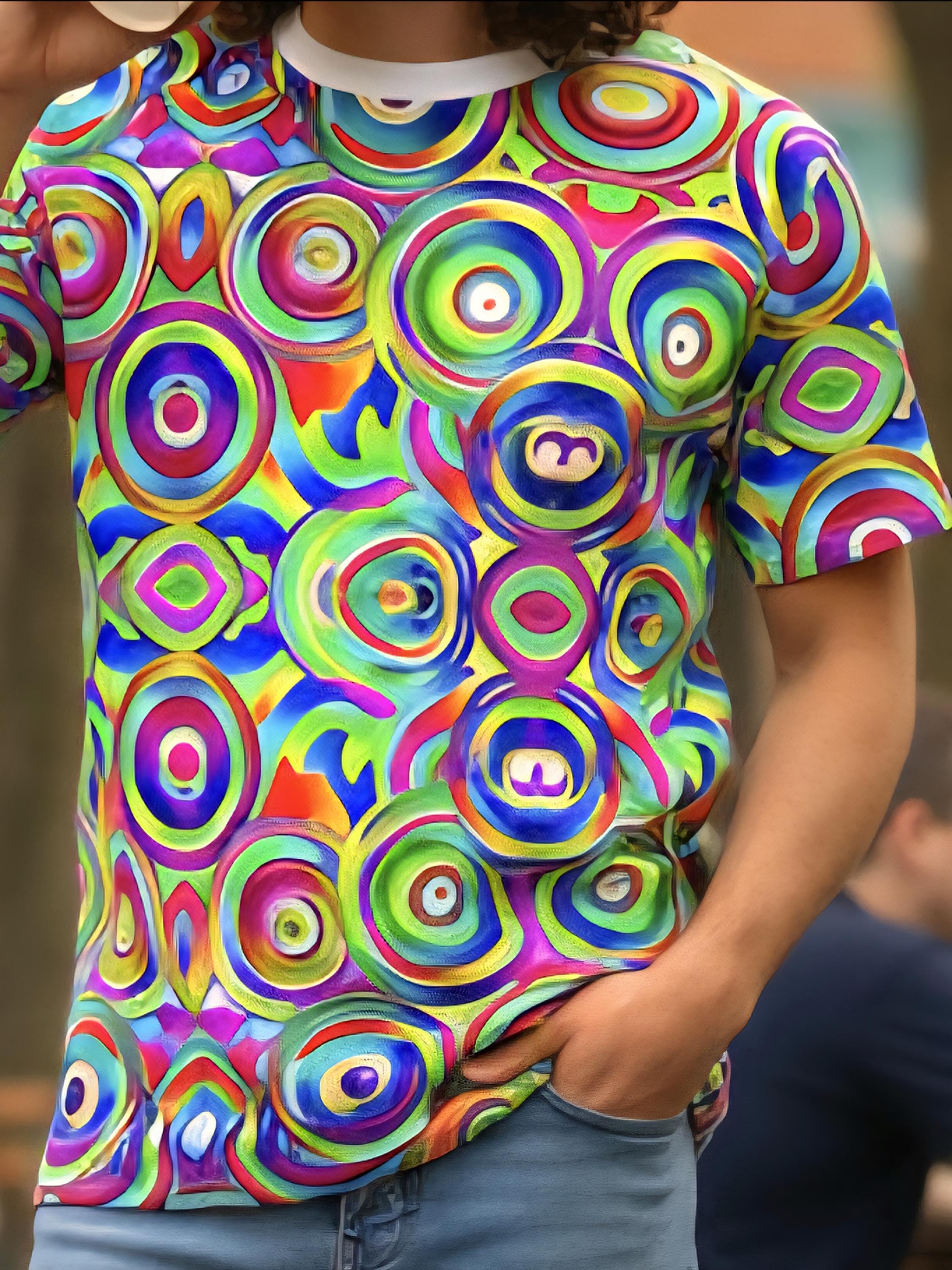 Abstract Swirls Unisex Tee, Reptilian Design