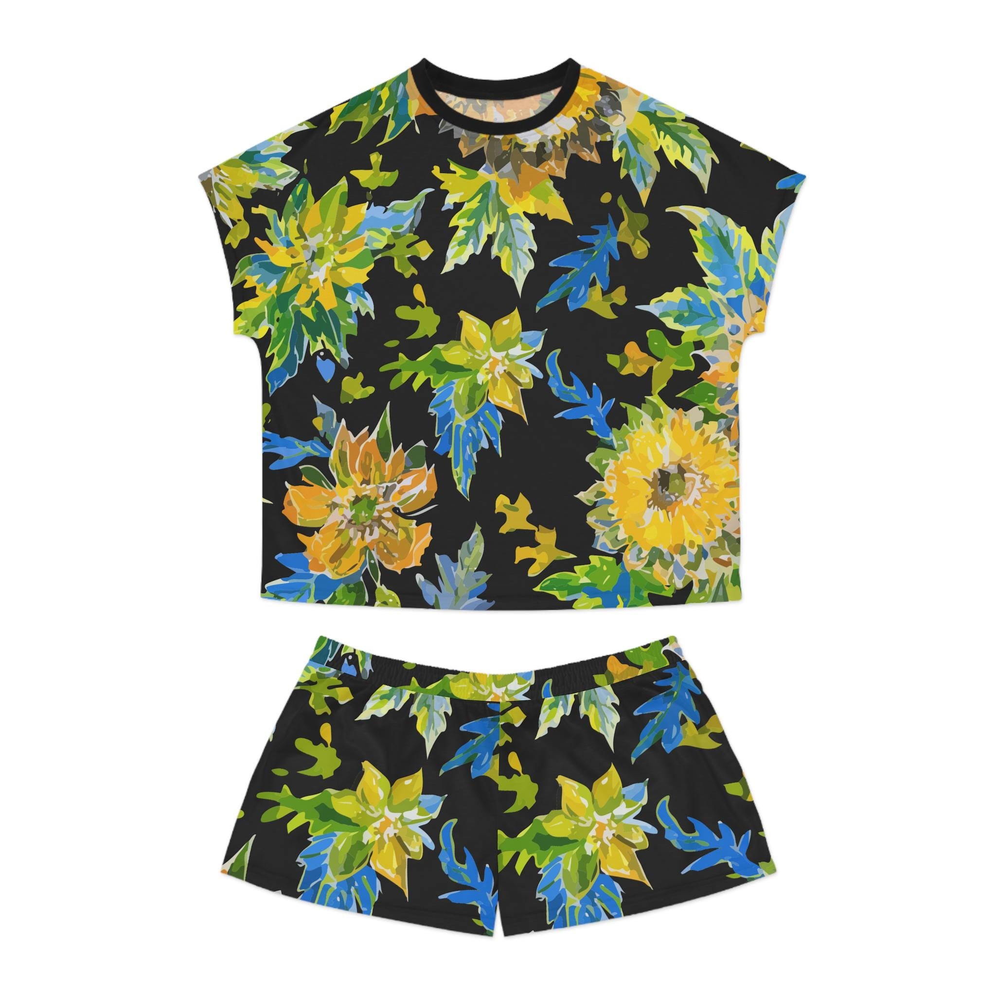 True Flower Child Pajama Set AOP Vector PJS