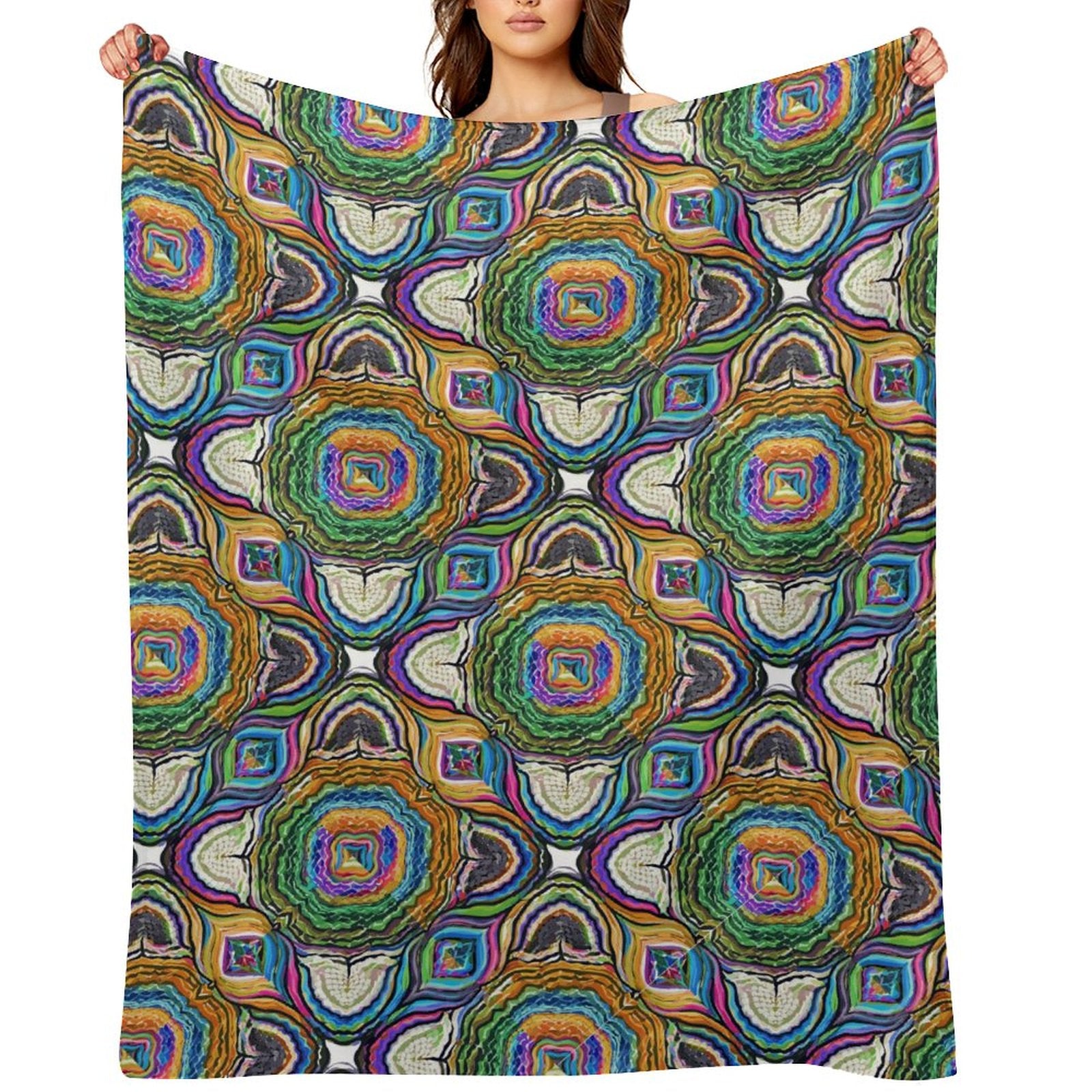 280gsm Flannel Throw Blanket for Bedroom-30"×40"