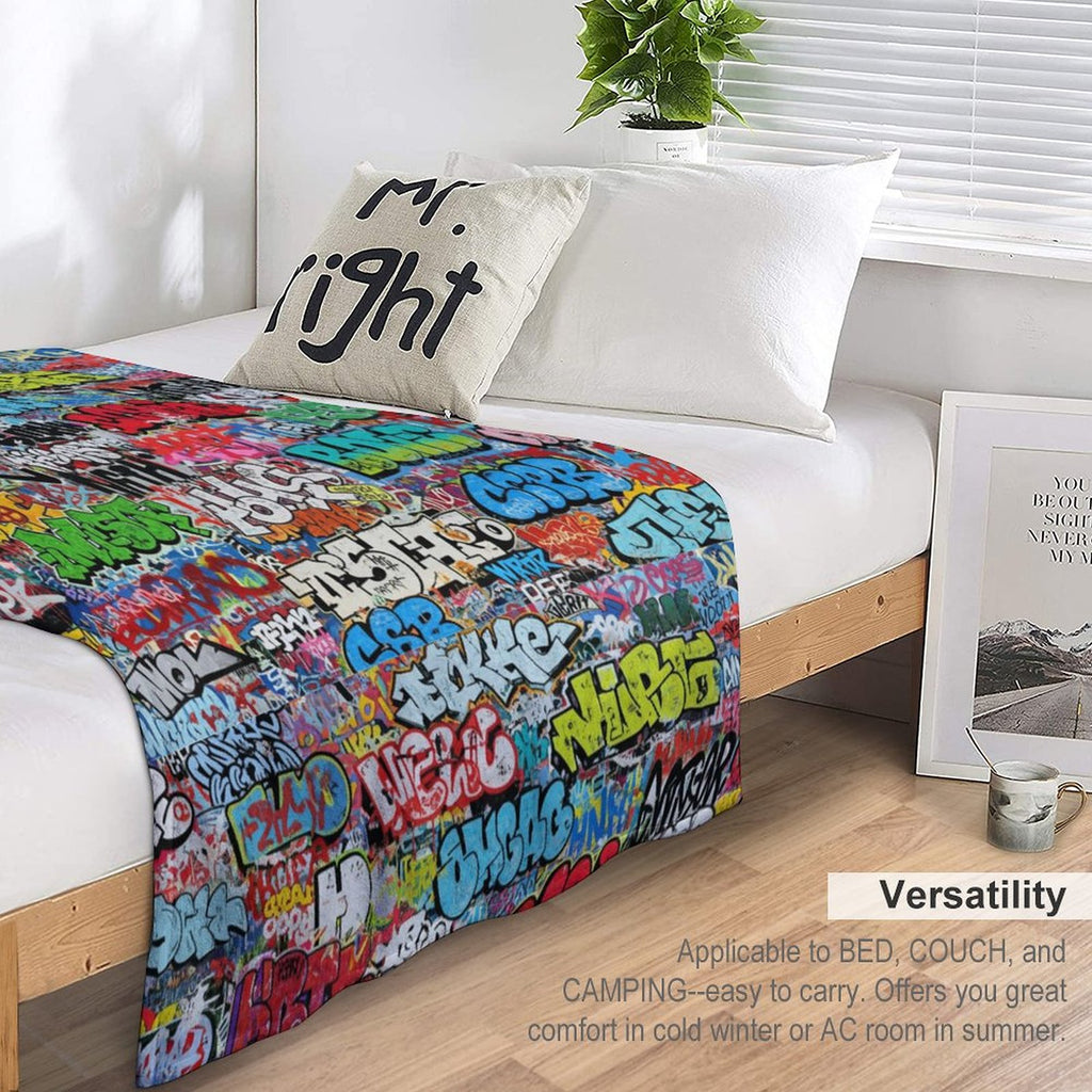 280gsm Flannel Throw Blanket for Bedroom-30"×40"