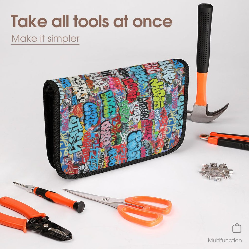 "Chaos Organized" Maximalist Tool Storage Pouch