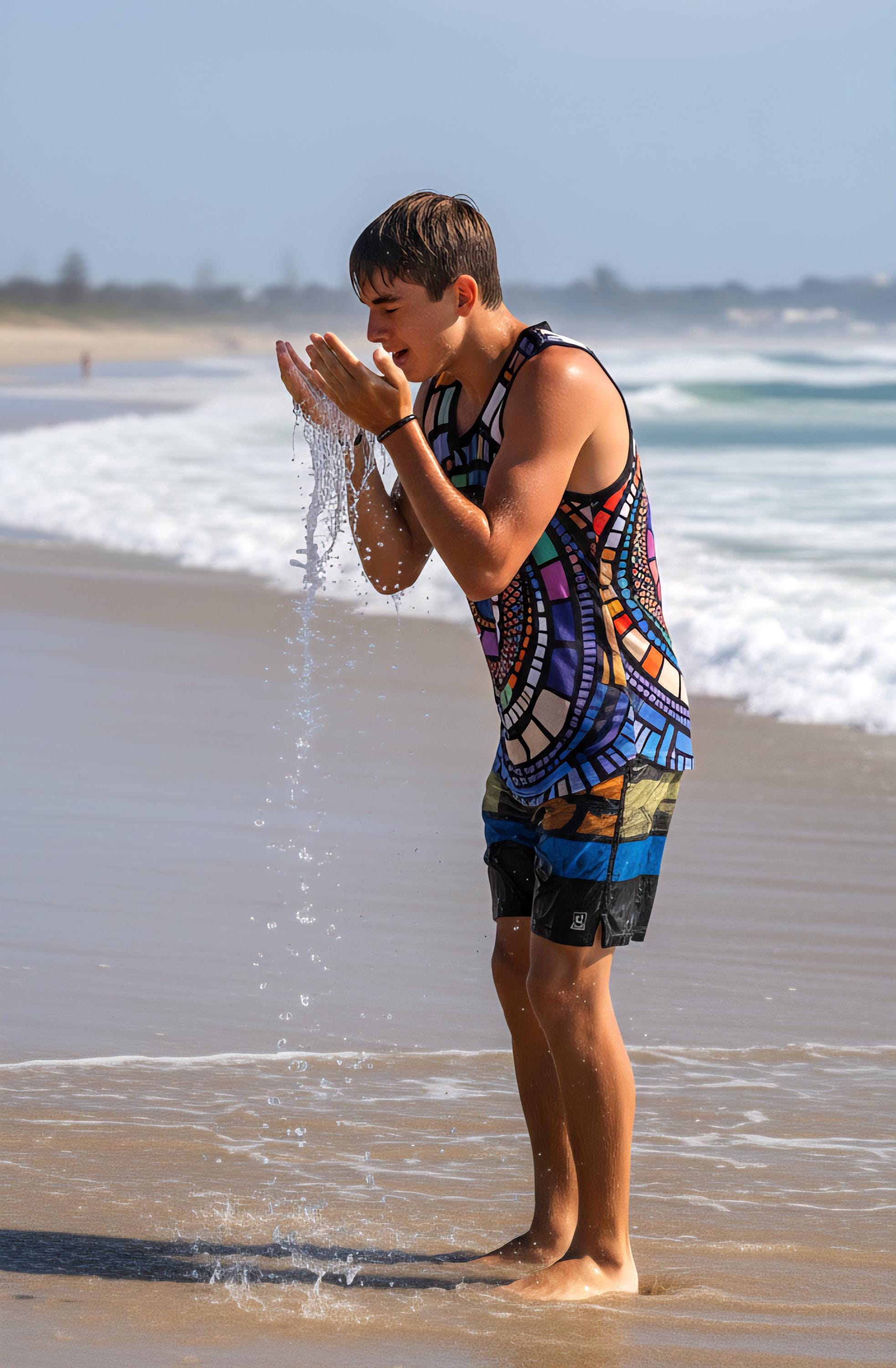 Dazzle the Court: Unleash Your Game with Our Hypnotic Spiral Basketball Jersey!