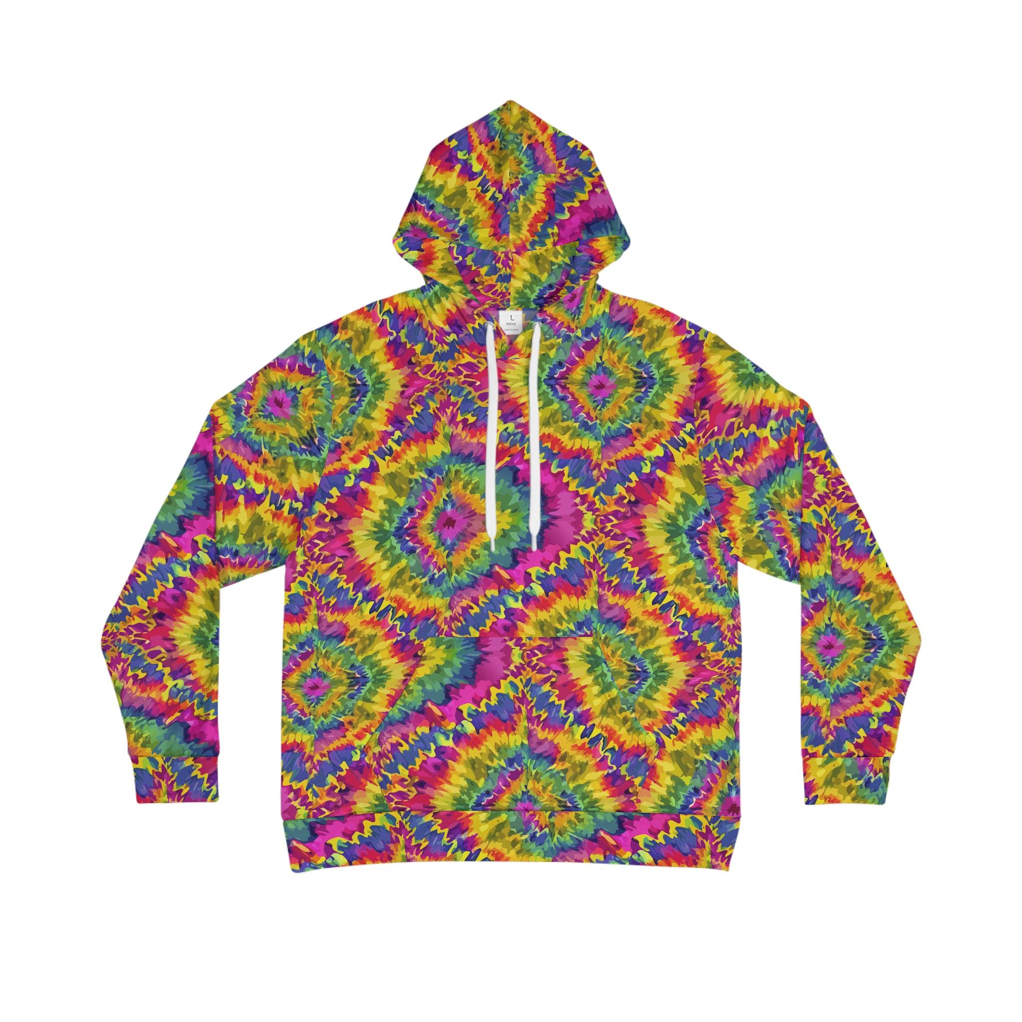 "Floral Chaos" Maximalist Sunflower Hoodie