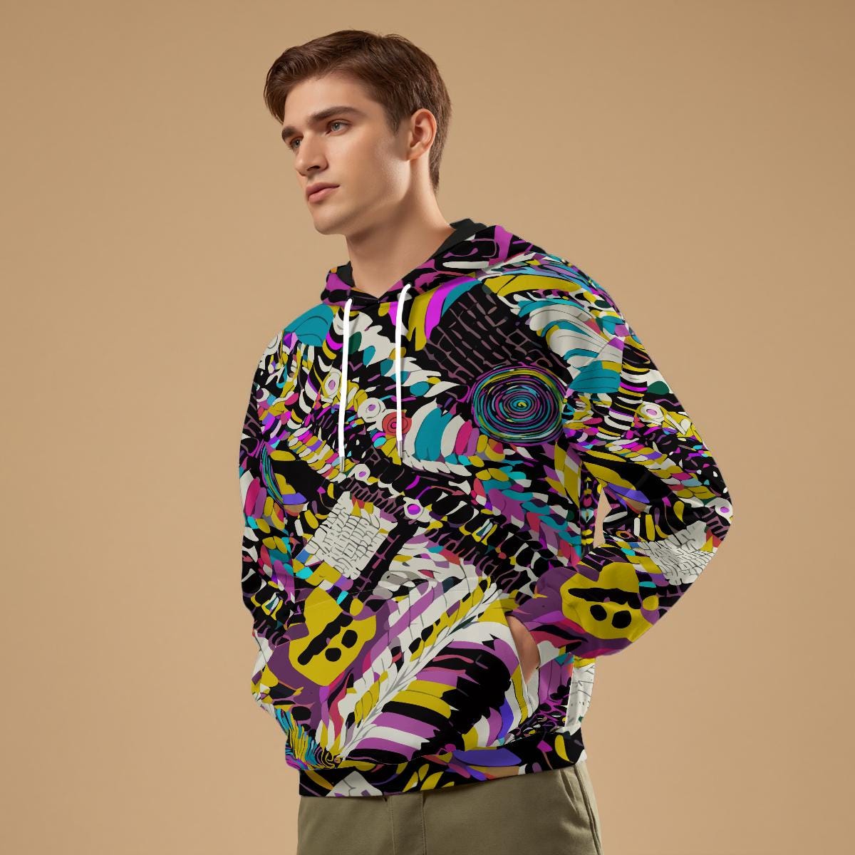All-Over Print Unisex Pullover Hoodie | 310GSM Cotton
