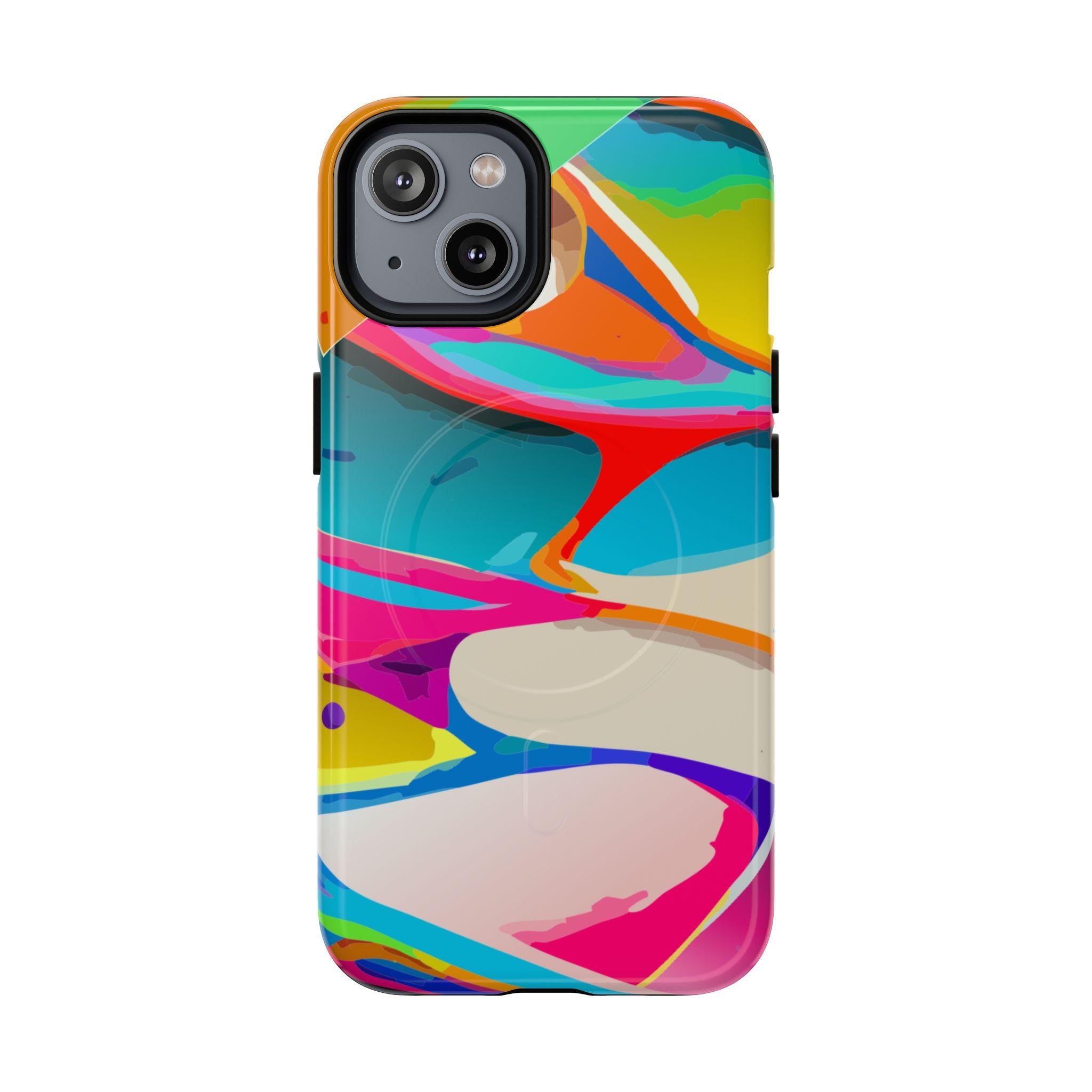 Abstract Color Splash Phone Case | Tough Magnetic Case