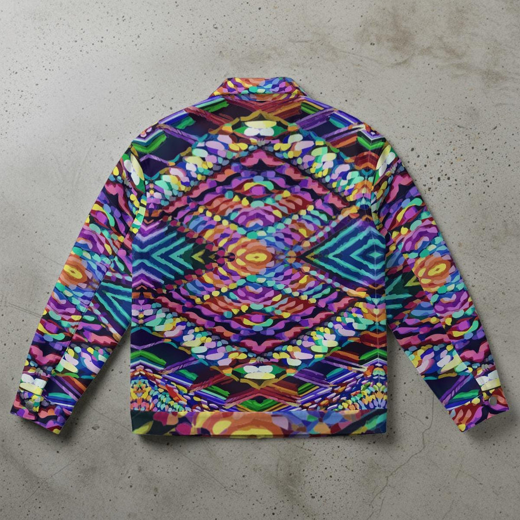 Psychedelic Tribal All-Over Print Urban Jacket