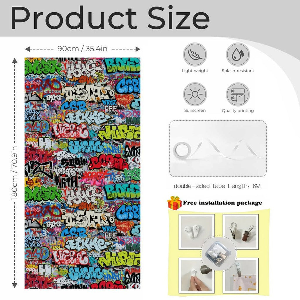 90gsm Door Curtain(One-sided Printing)