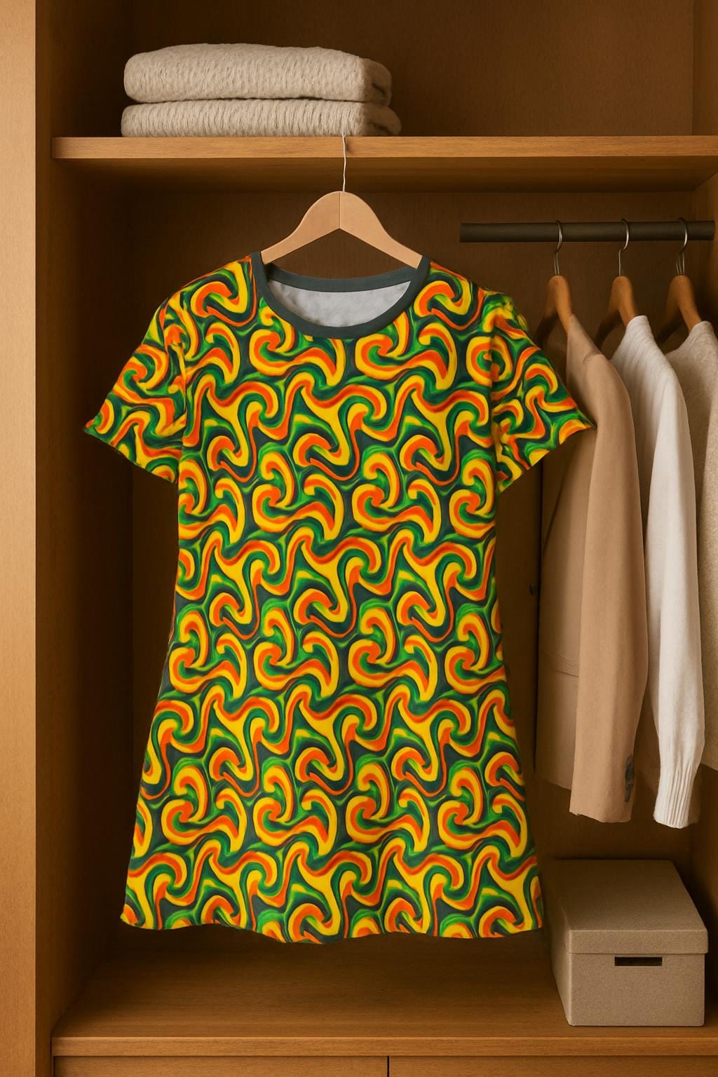 Tomboy Trip T-Shirt Dress: Summer Comfort Clothing