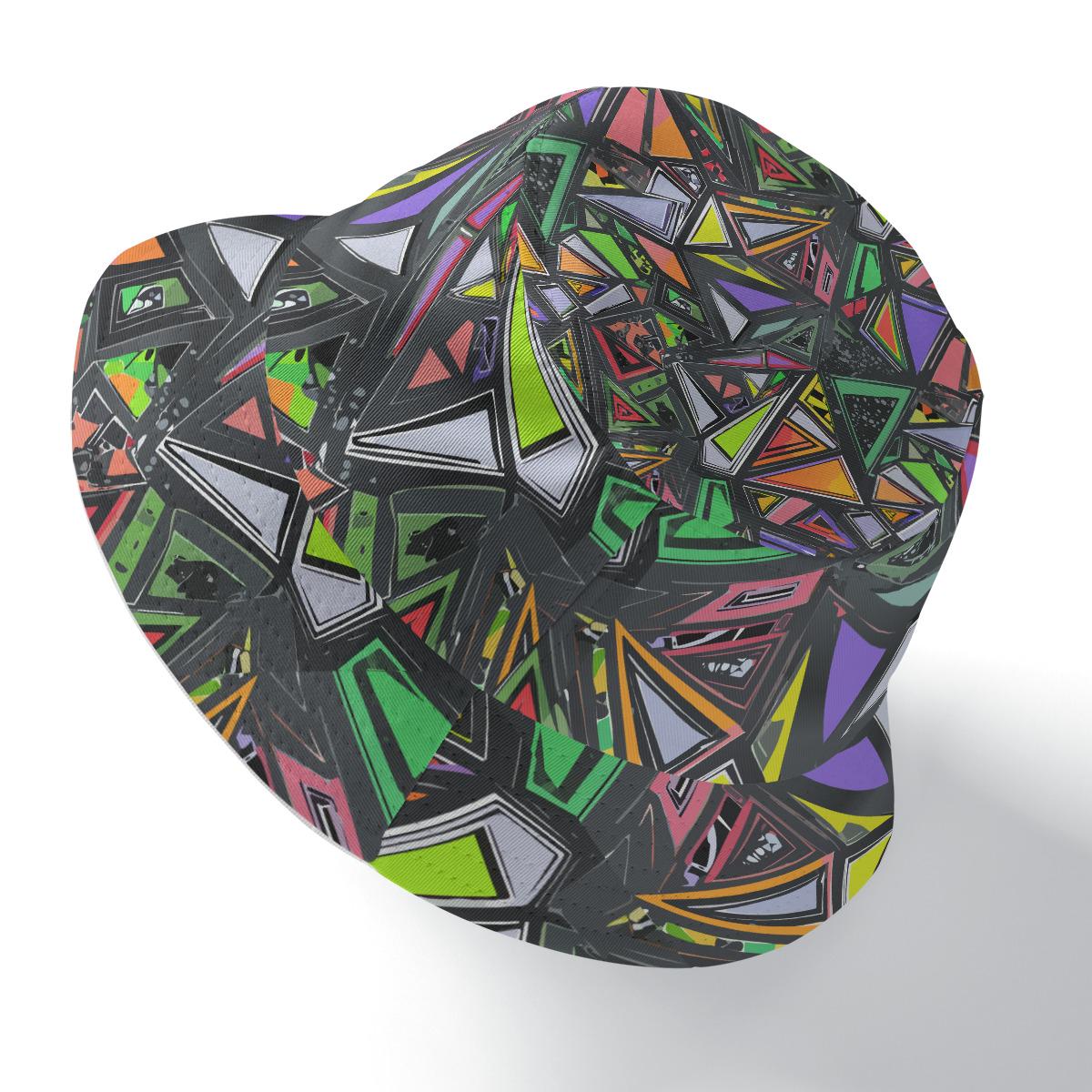Stained Glass Rave All-Over Print Bucket Hat