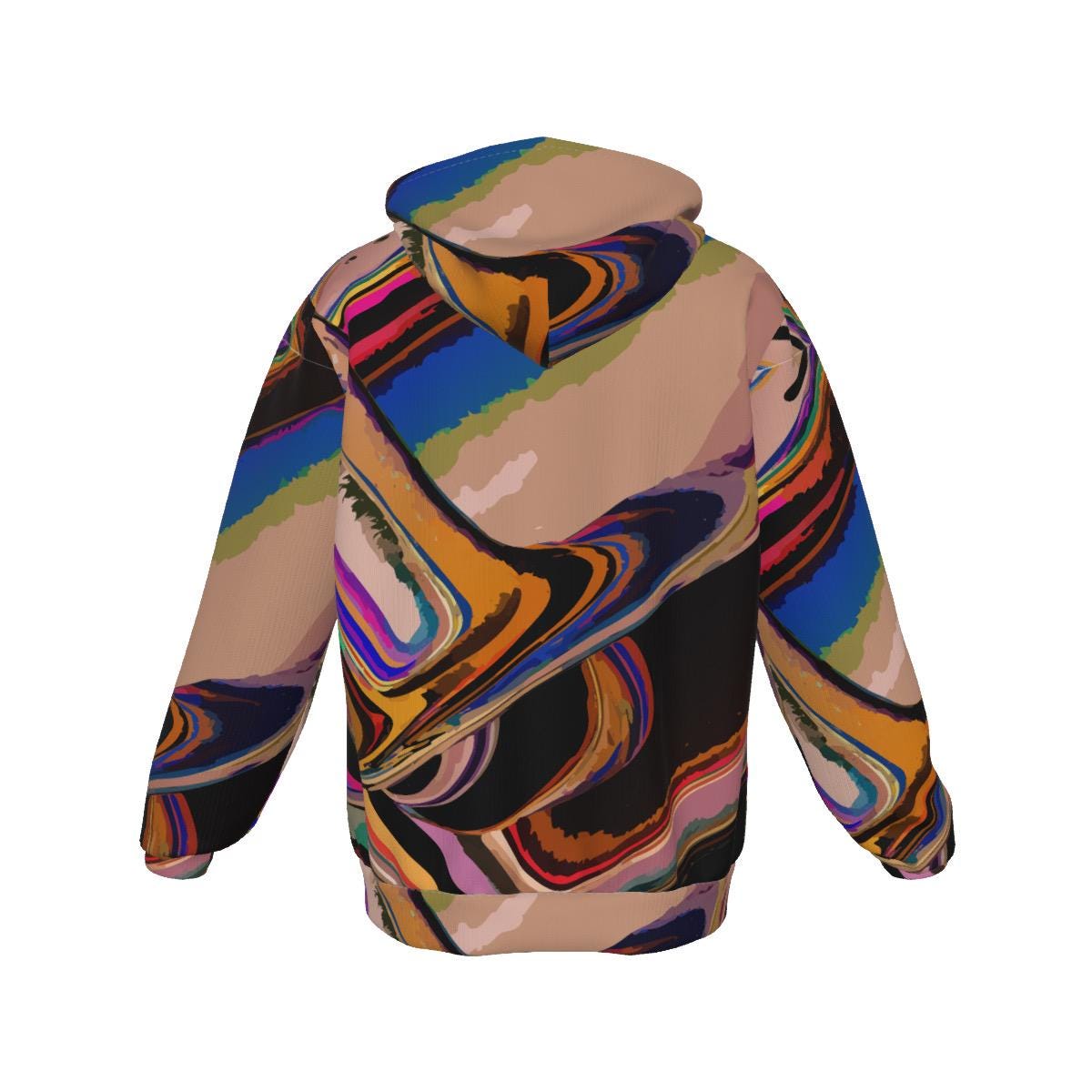 All-Over Print Men's Heavy Fleece Zip Up Hoodie