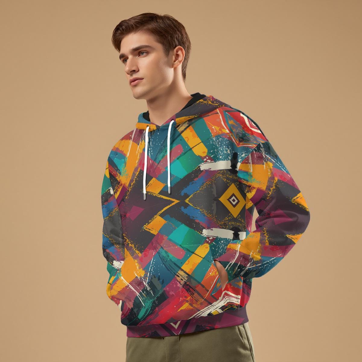 All-Over Print Unisex Pullover Hoodie | 310GSM Cotton