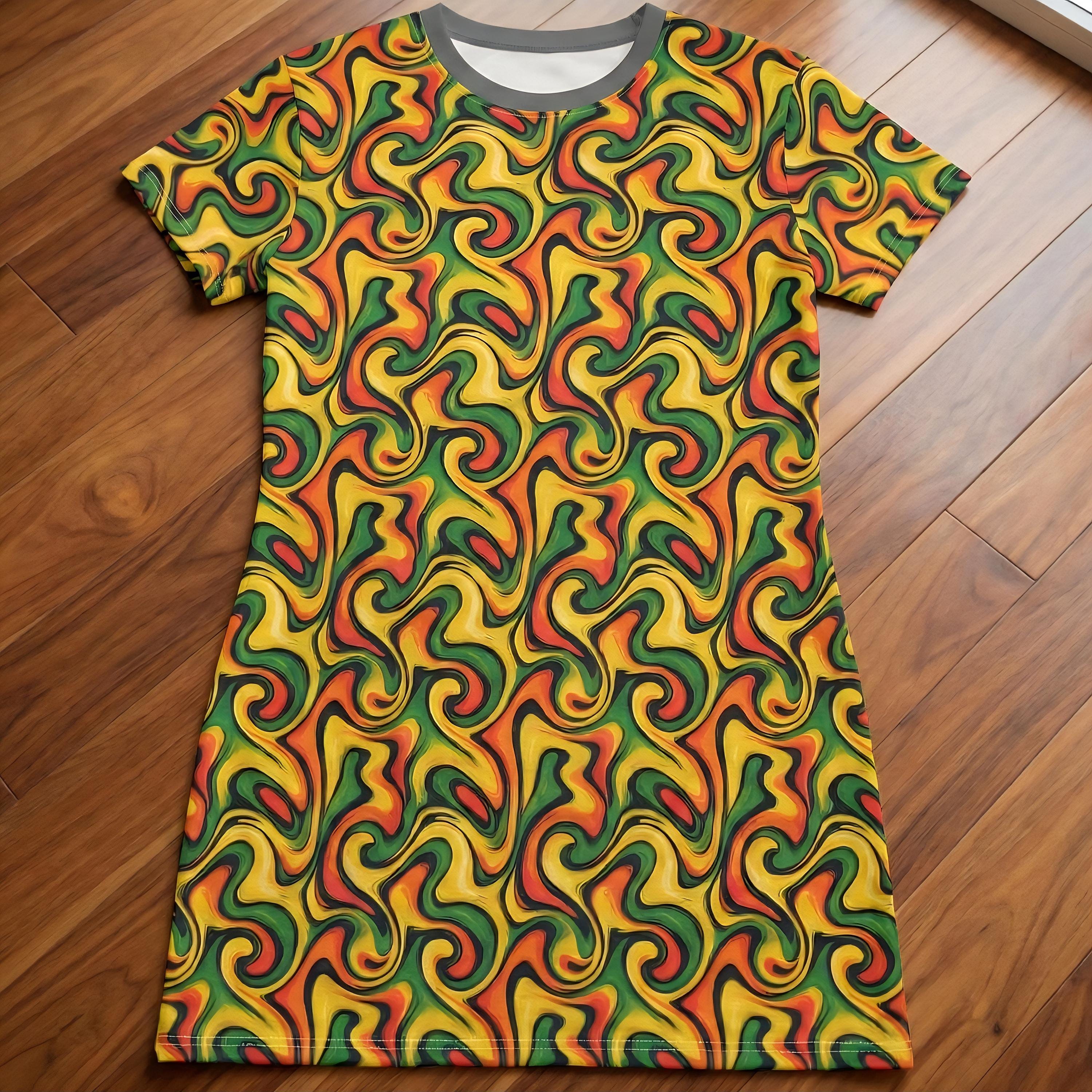 Tomboy Trip T-Shirt Dress: Summer Comfort Clothing