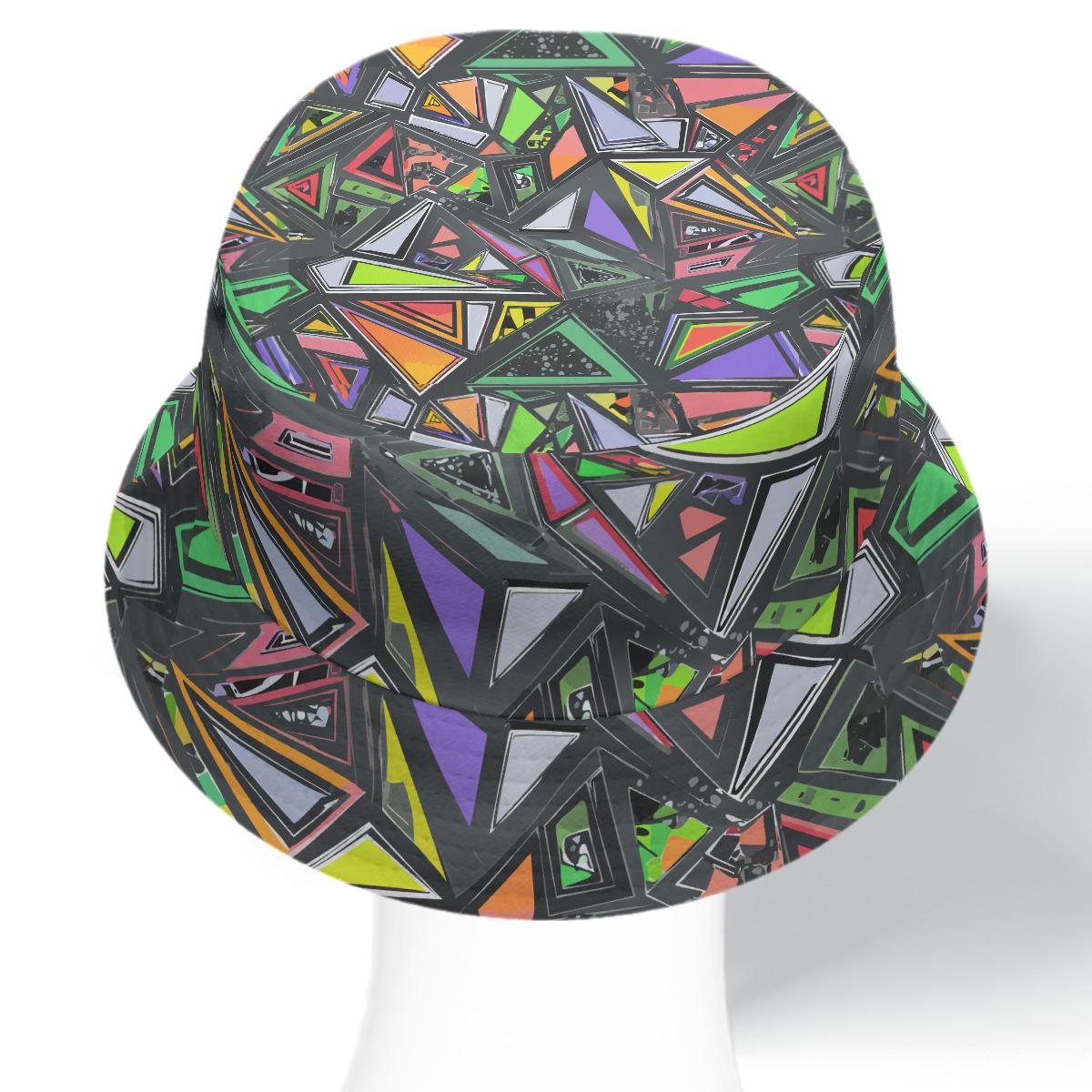 Stained Glass Rave All-Over Print Bucket Hat