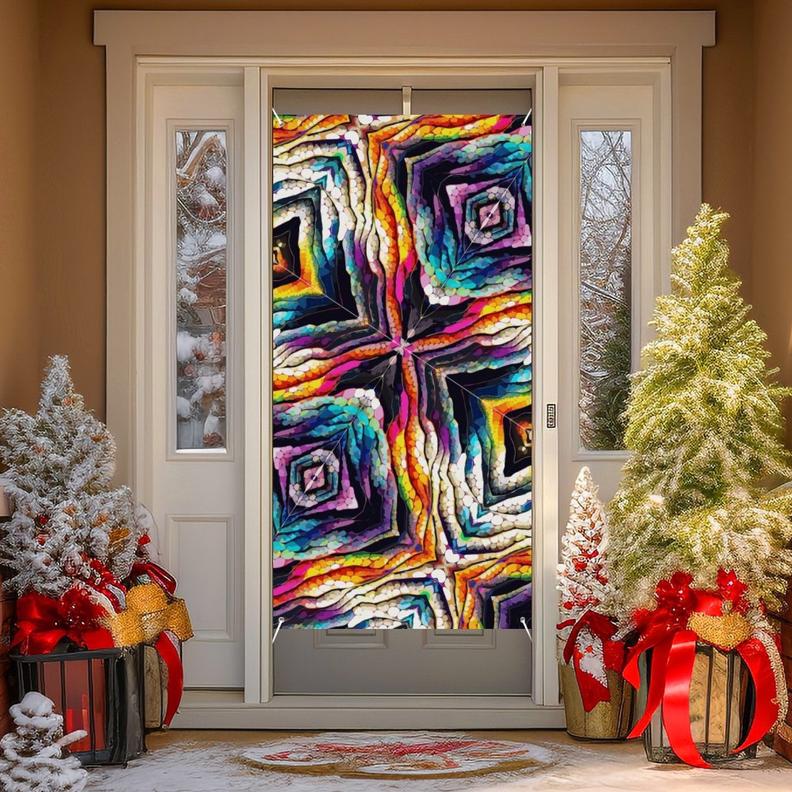 Decorative Door Curtain-35.43"×70.87 "/90x180cm