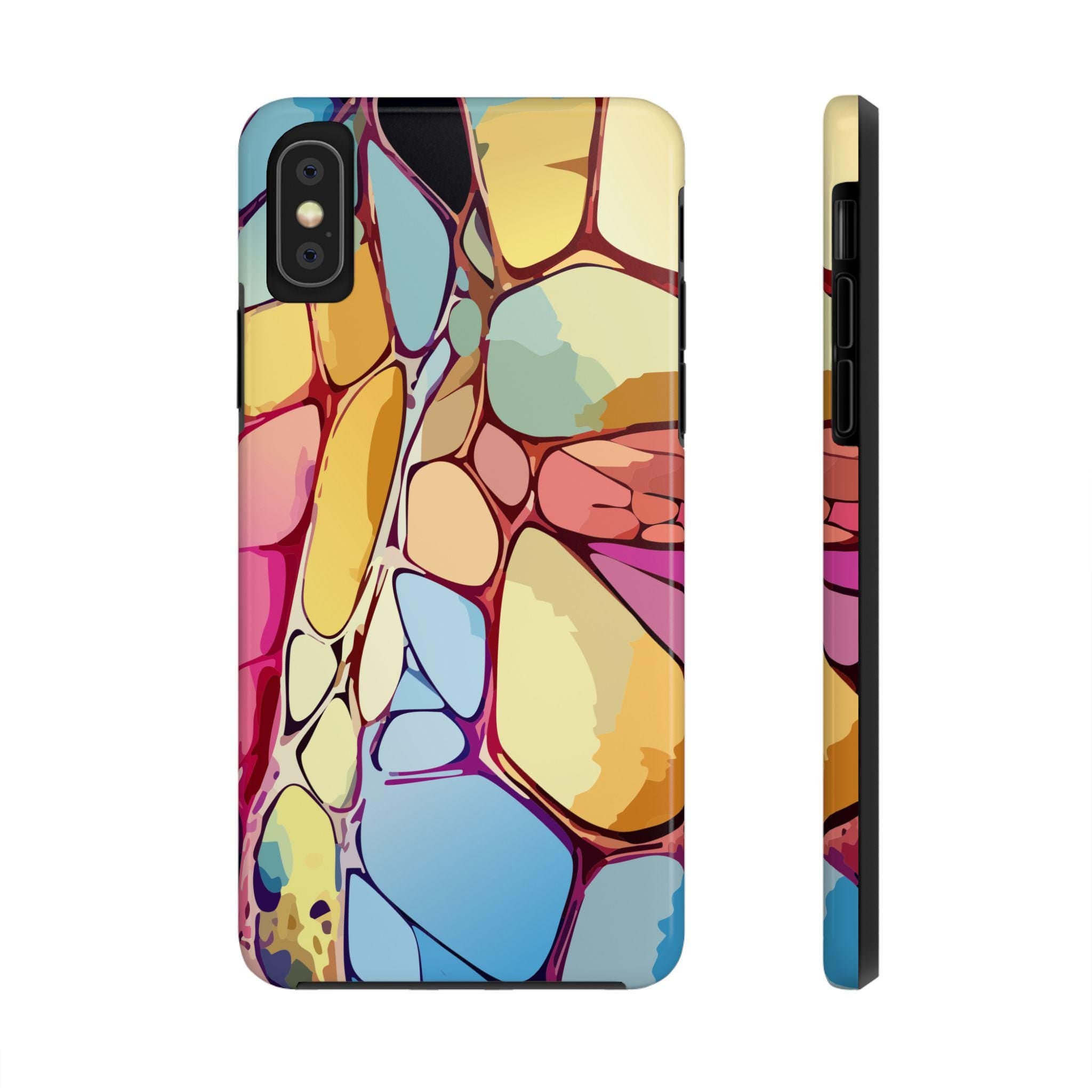 Chalk Stones Print Phone Case: Lexan Plastic, Shock Absorbent