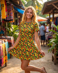 Tomboy Trip T-Shirt Dress: Summer Comfort Clothing