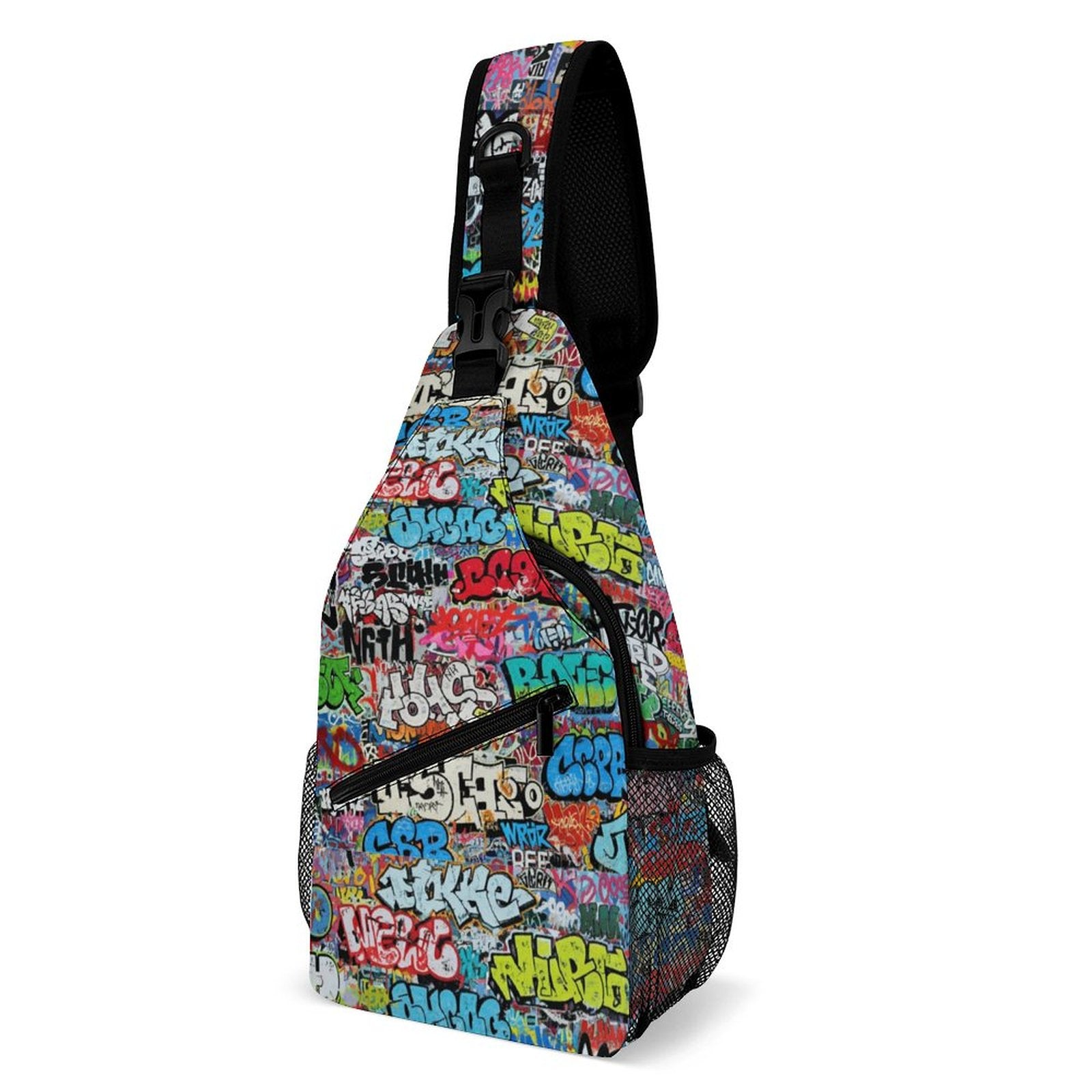 Create Unique Sling Bags with Our durable polyester (All-Over Printing)