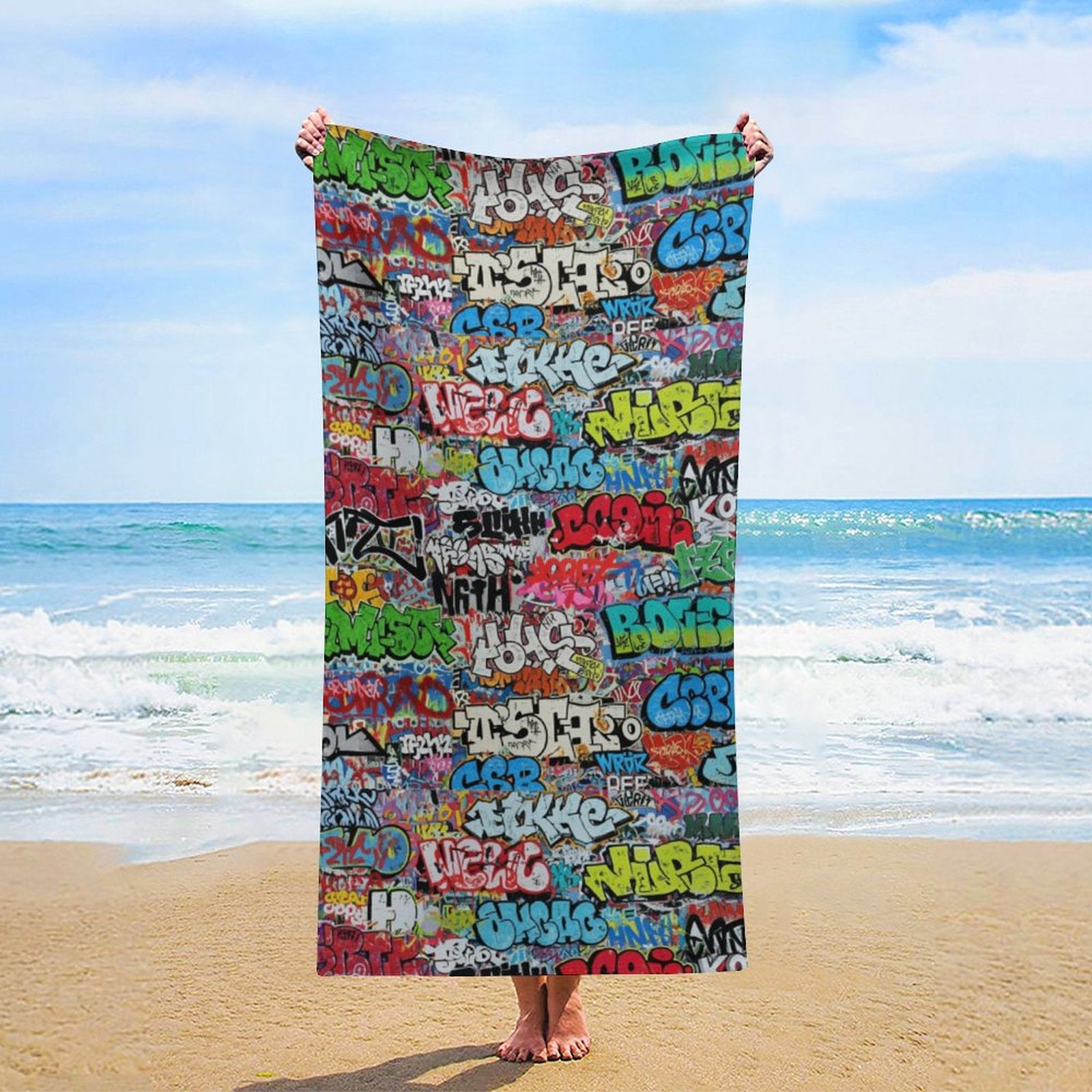 Beach Towel-61.4"x30.3"/156x77cm
