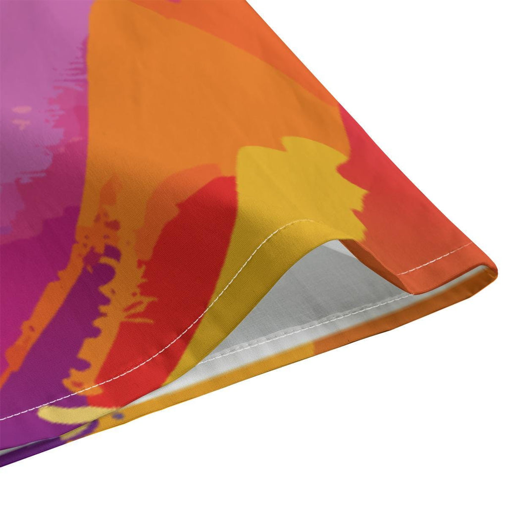 All-Over Print Men's Lapel Collar Shirt With Concealed Placket |115GSM Cotton poplin