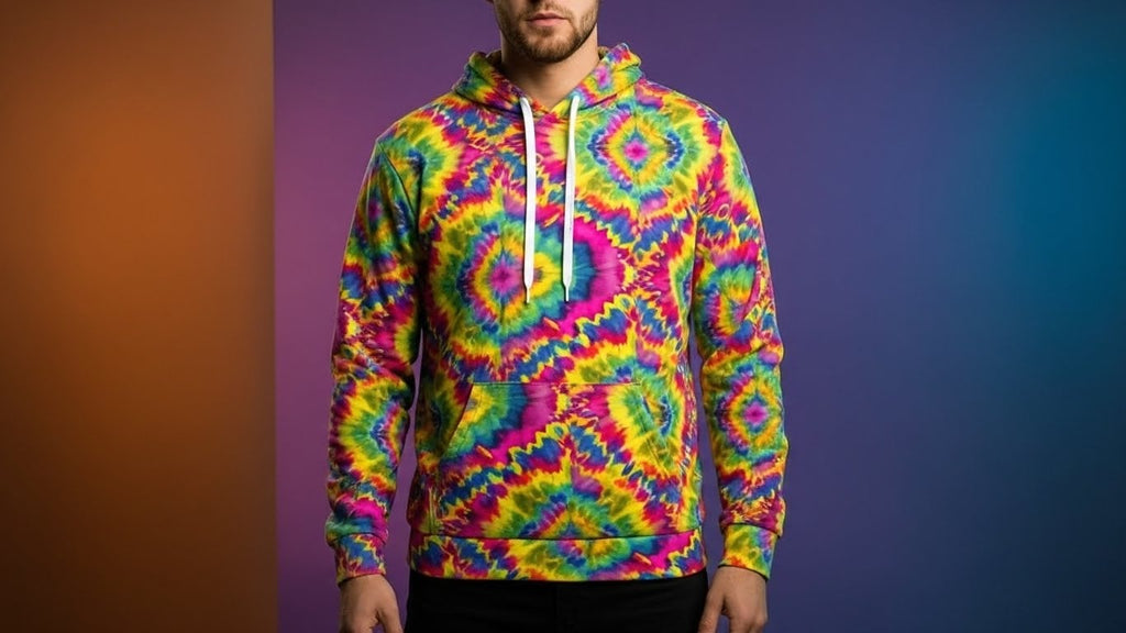 "Floral Chaos" Maximalist Sunflower Hoodie