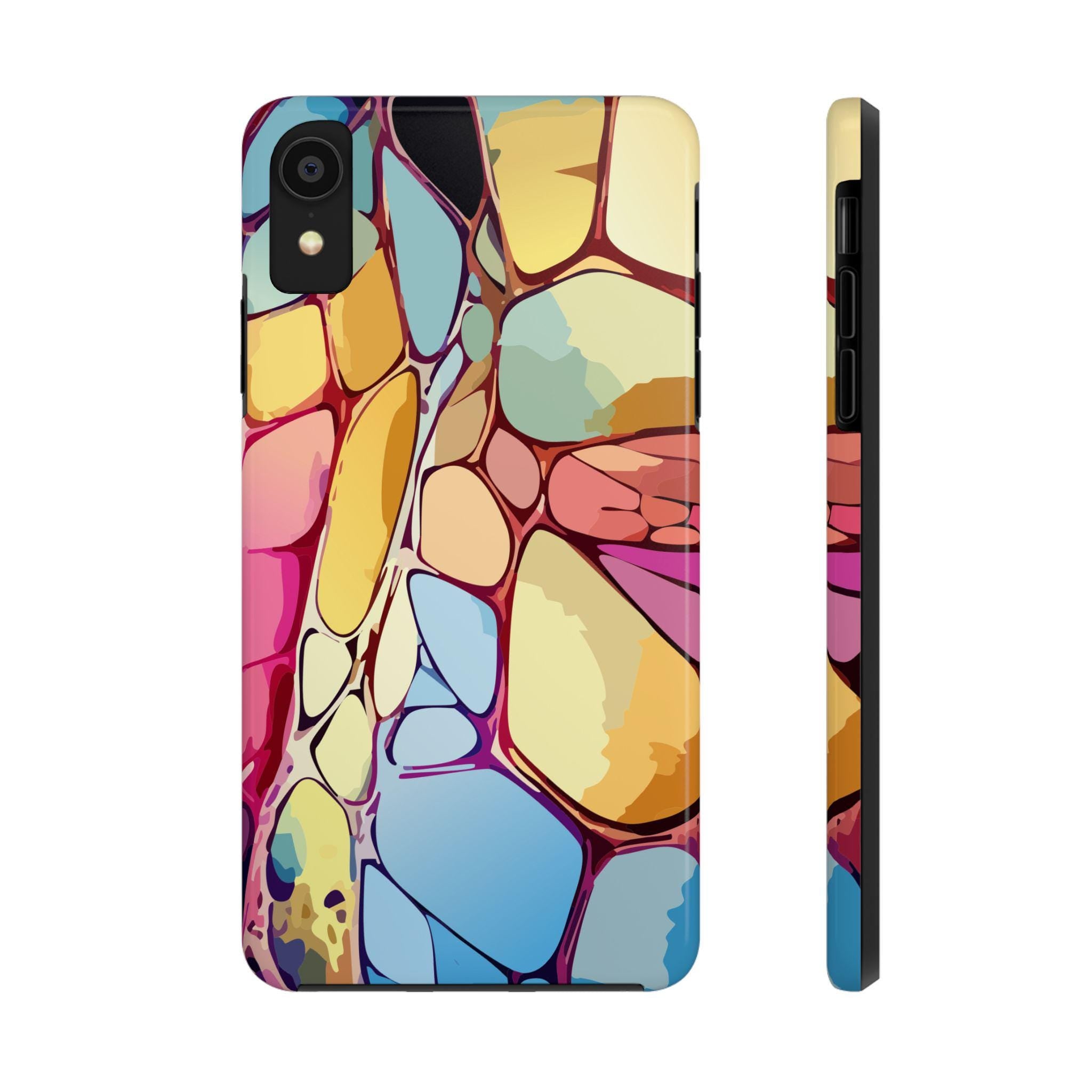 Chalk Stones Print Phone Case: Lexan Plastic, Shock Absorbent