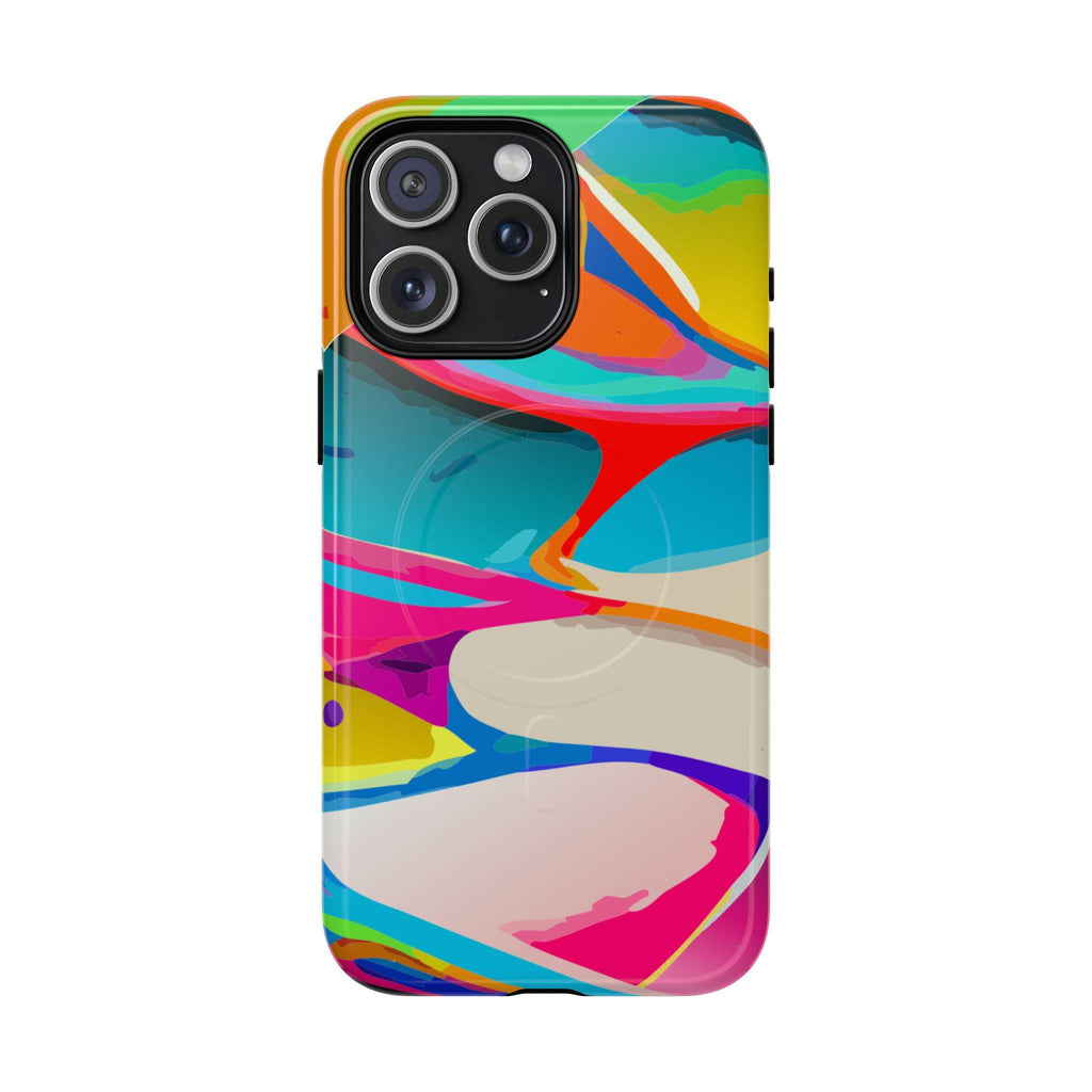 Abstract Color Splash Phone Case | Tough Magnetic Case