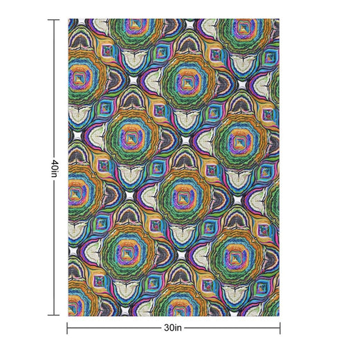 280gsm Flannel Throw Blanket for Bedroom-30"×40"