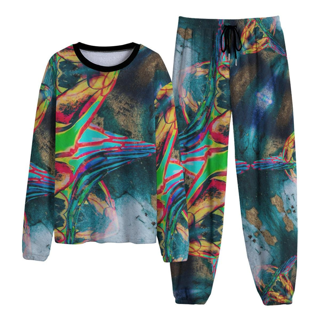 All-Over Print Unisex Thicken Pajama Suit