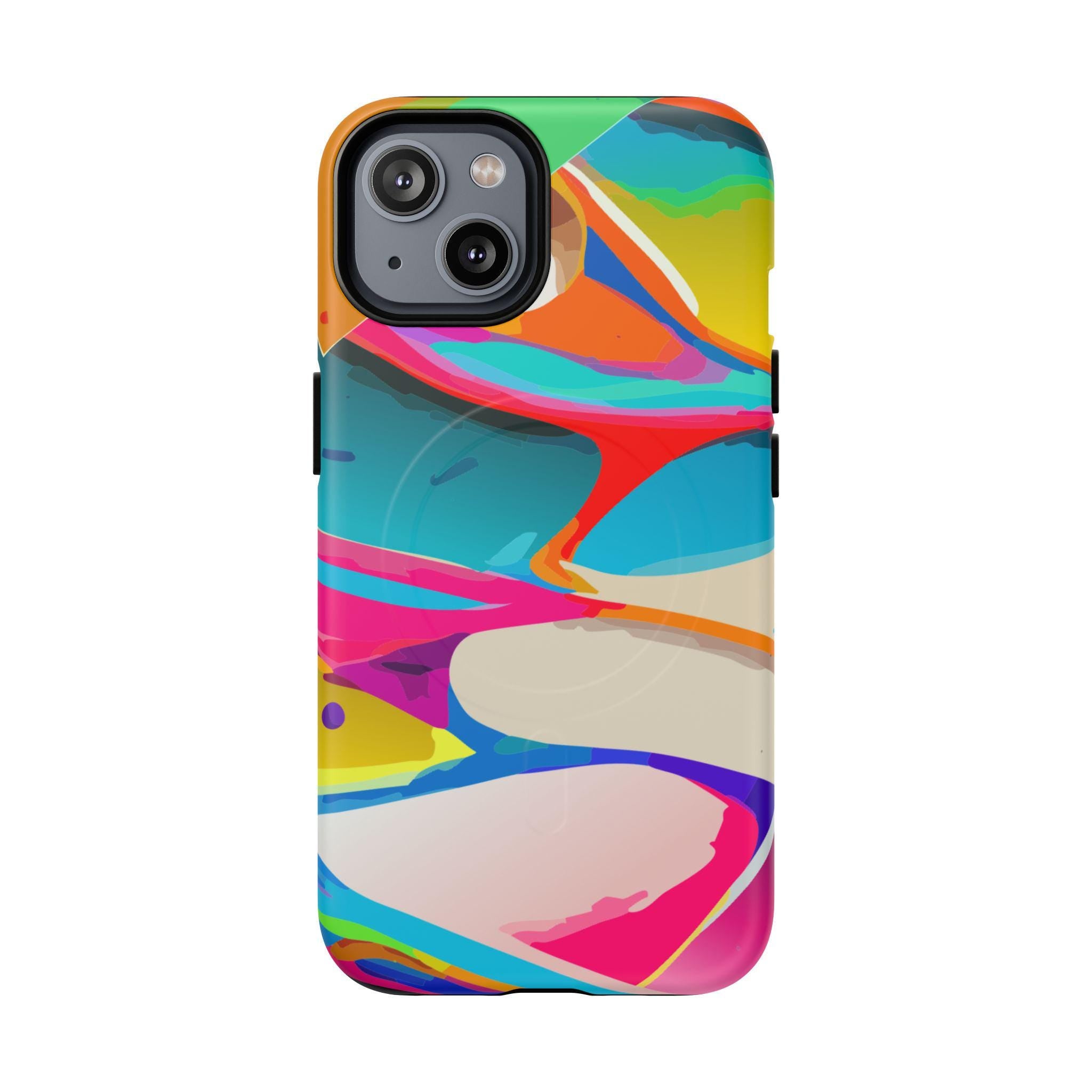Abstract Color Splash Phone Case | Tough Magnetic Case