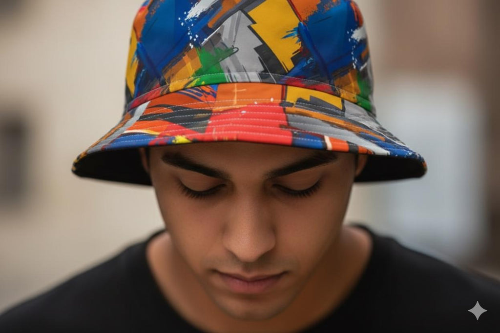 Tie-Dye Bucket Hat: Colorful Summer Festival Accessory