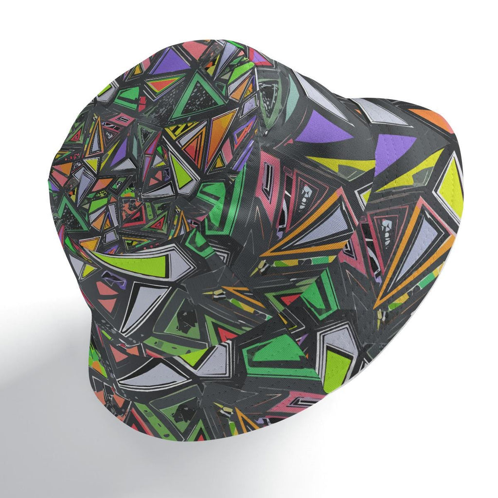 Stained Glass Rave All-Over Print Bucket Hat