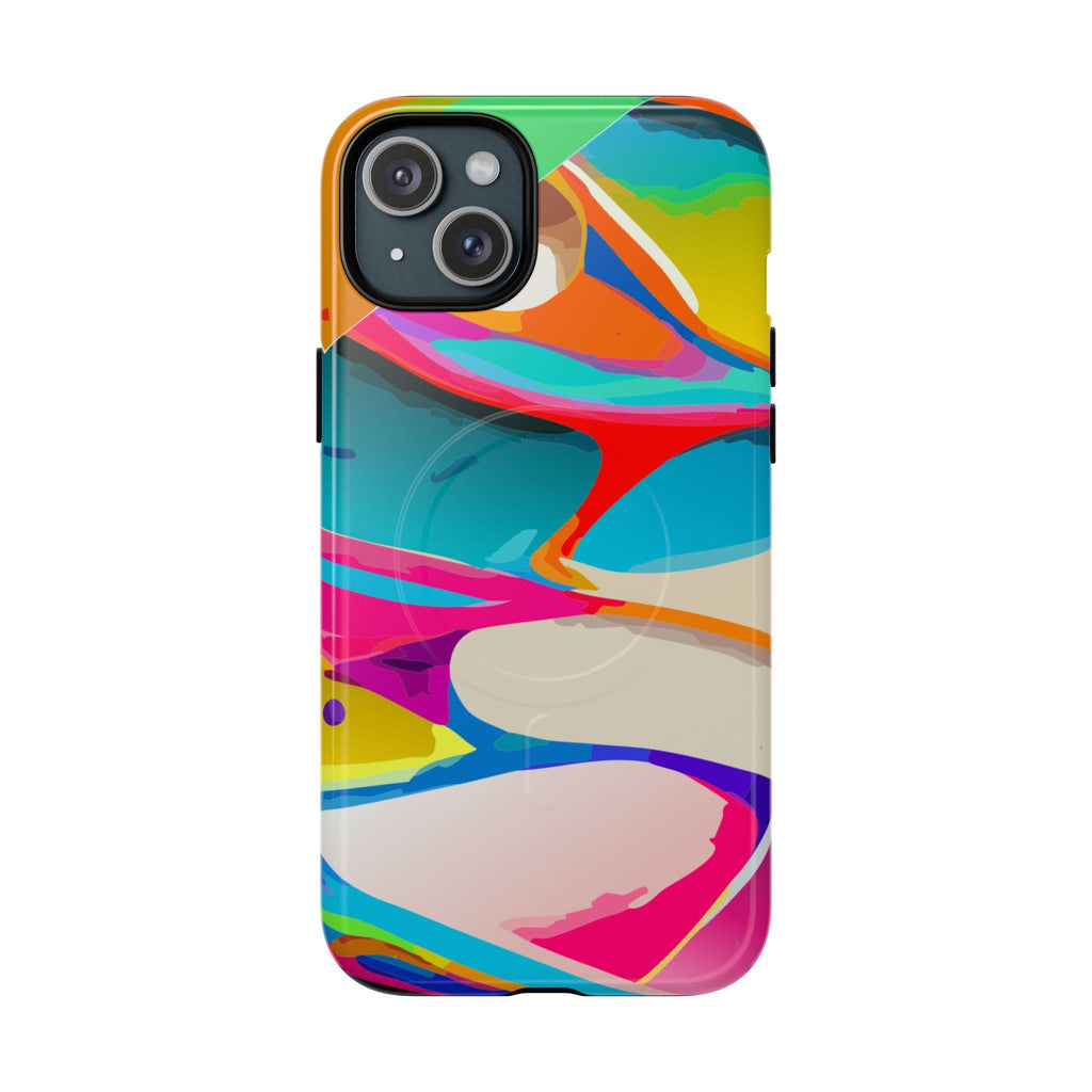 Abstract Color Splash Phone Case | Tough Magnetic Case