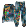 All-Over Print Unisex Thicken Pajama Suit