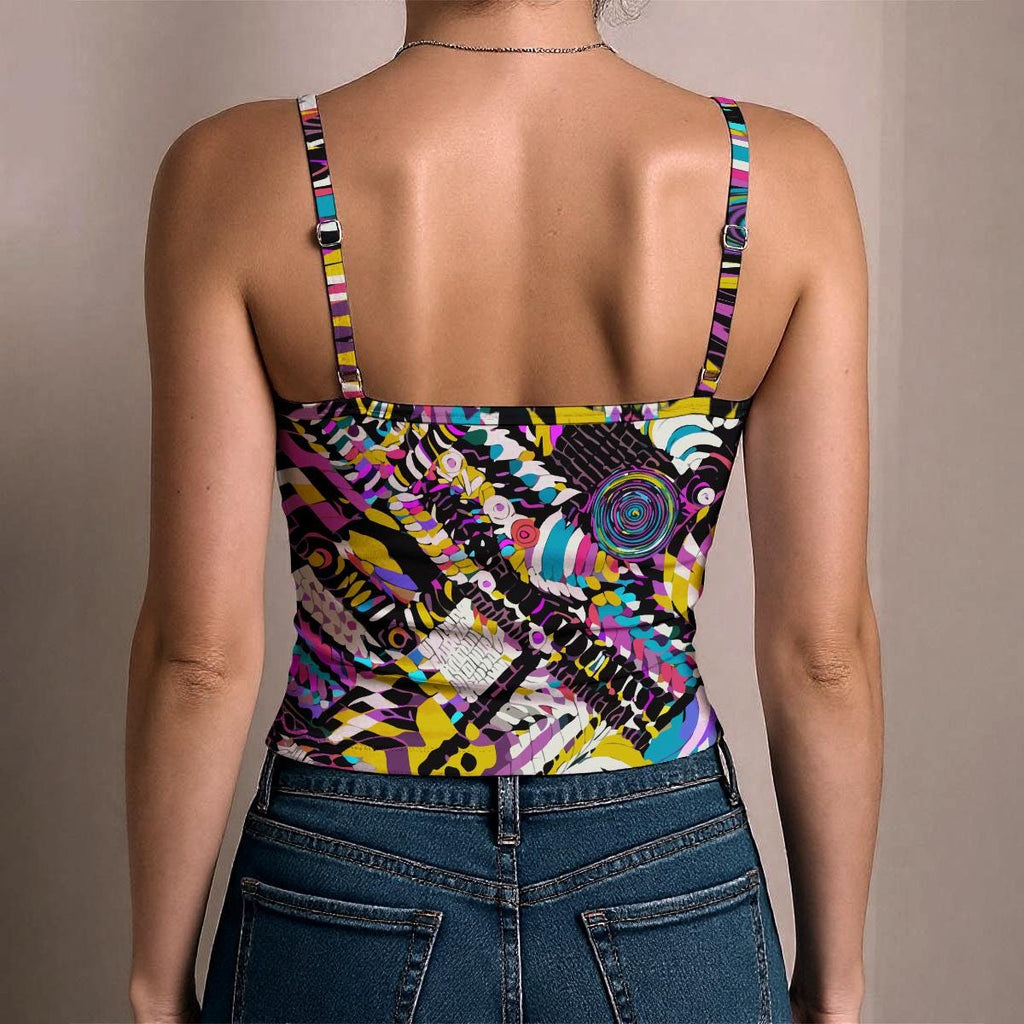 All-Over Print Women's Spaghetti Strap Tank Top