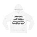 Directional Humor Hoodie: Cozy Unisex Sweatshirt