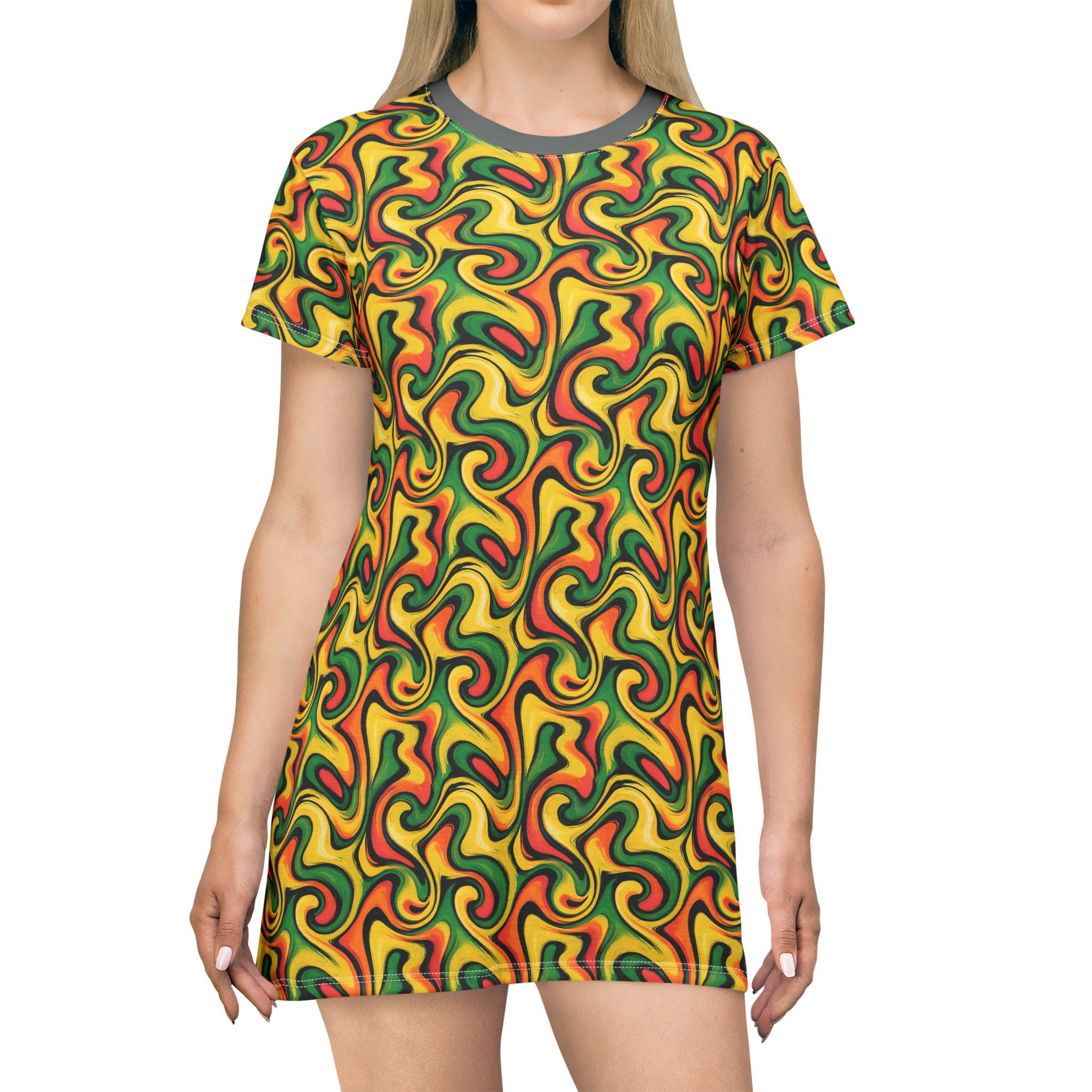 Tomboy Trip T-Shirt Dress: Summer Comfort Clothing